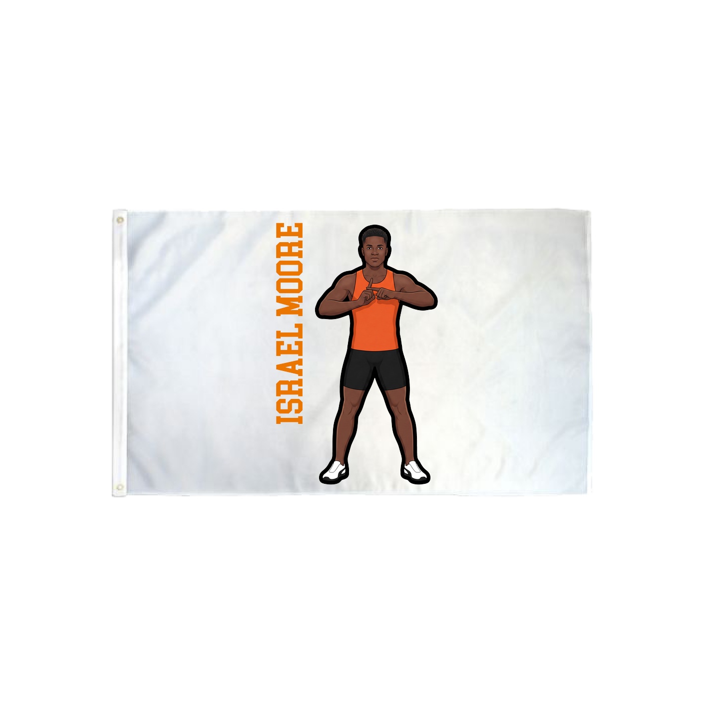3x5 Flag — Name Vertical in Classic