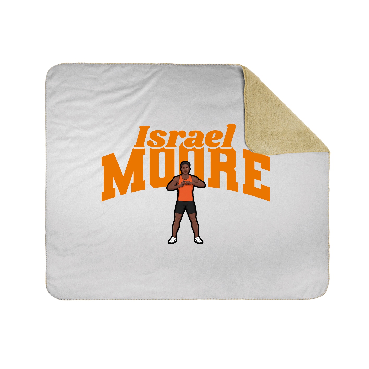Throw Blanket — Signature Arch in White