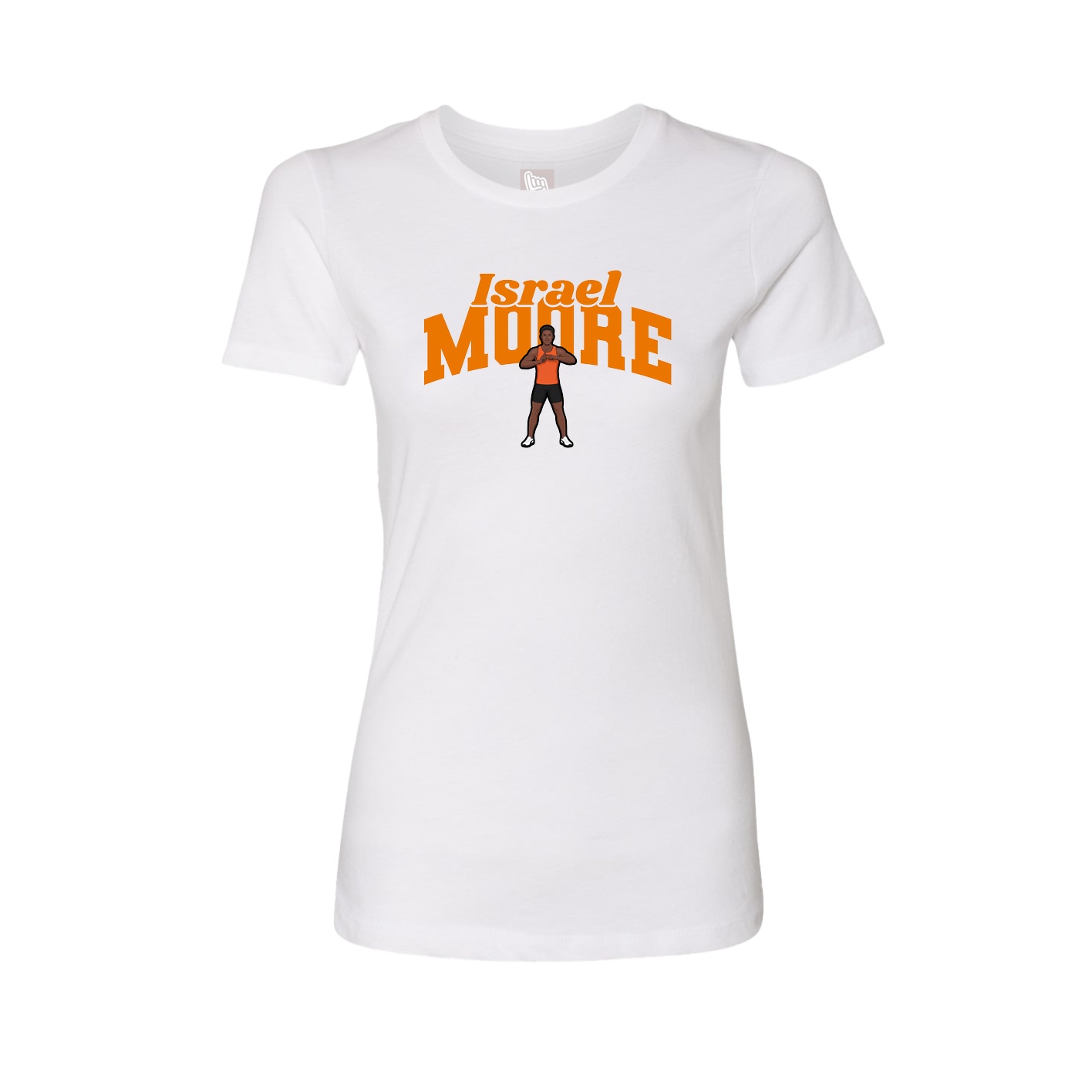 Womens Tee — Signature Arch in White