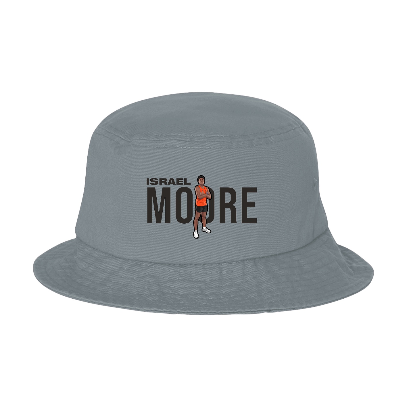 Bucket Cap — Player Name in Grey