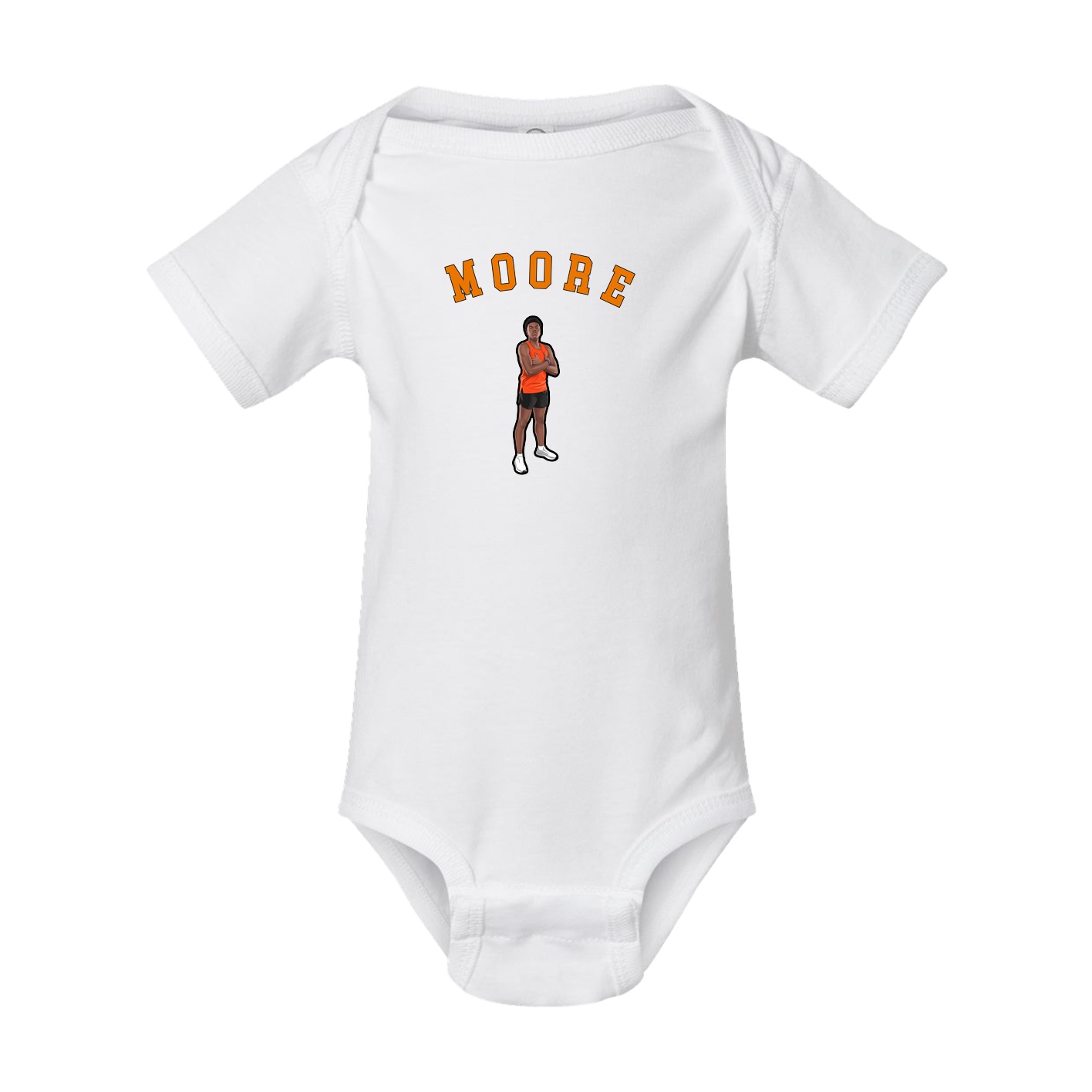 Baby Onesie — Shirsey Arch in White