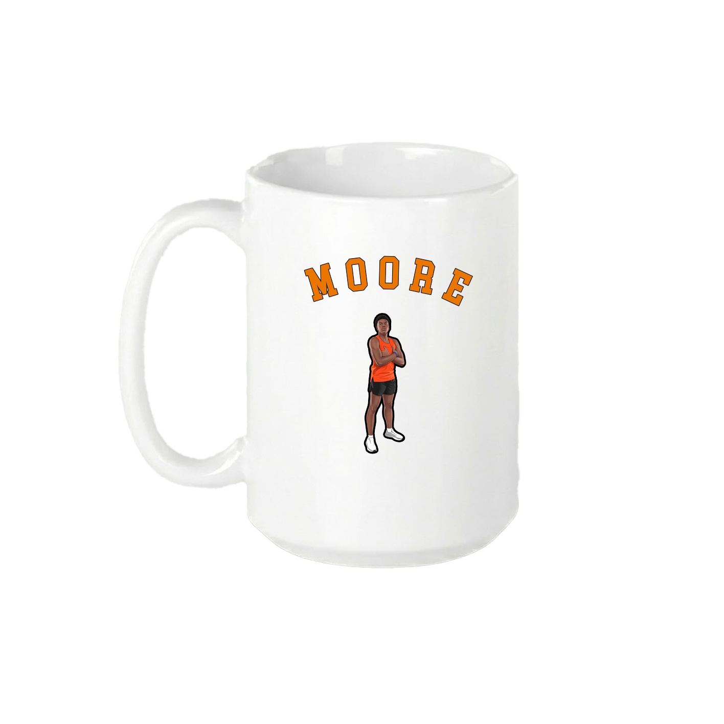 15oz Coffee Mug — Shirsey Arch in White