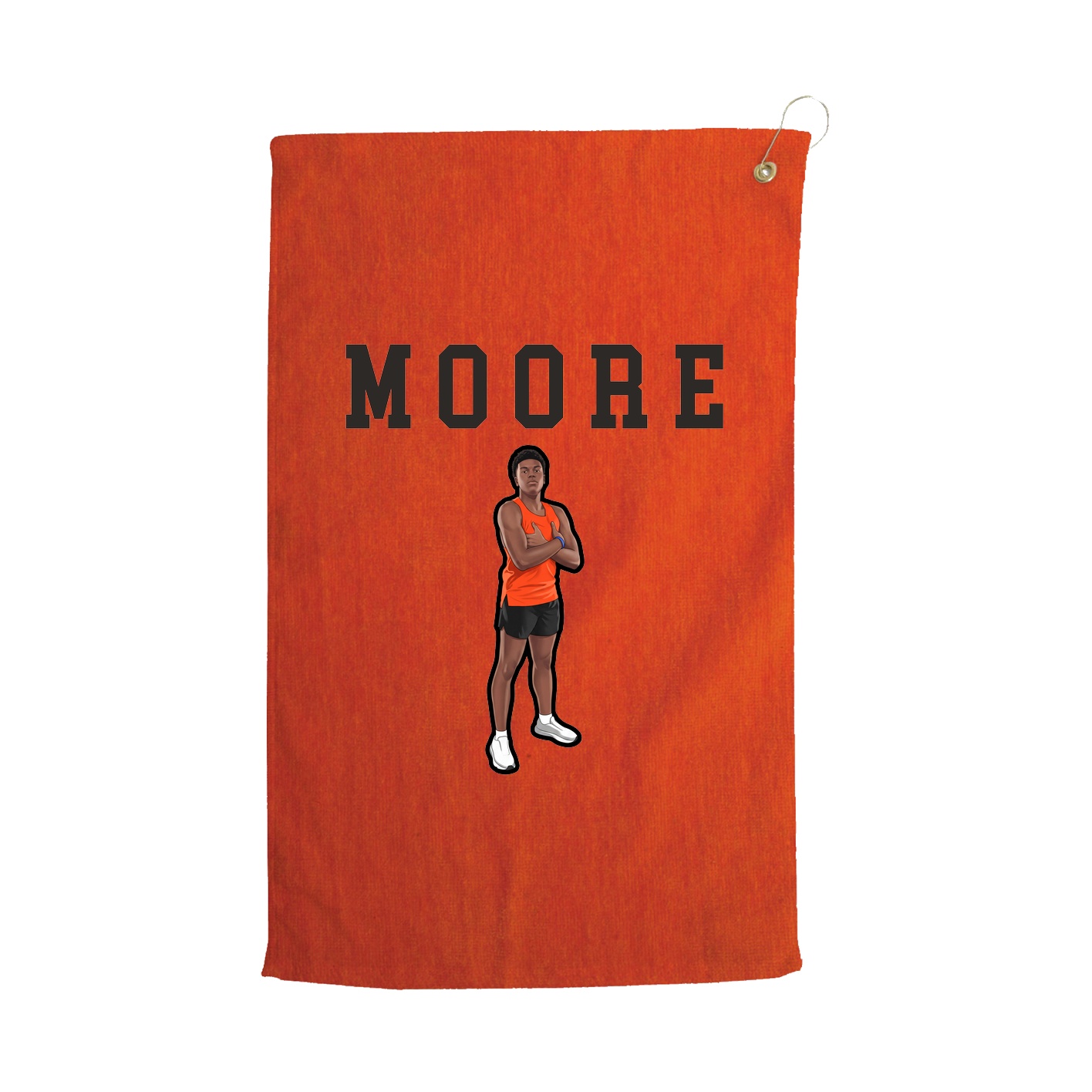 Golf Towel — Shirsey in Orange