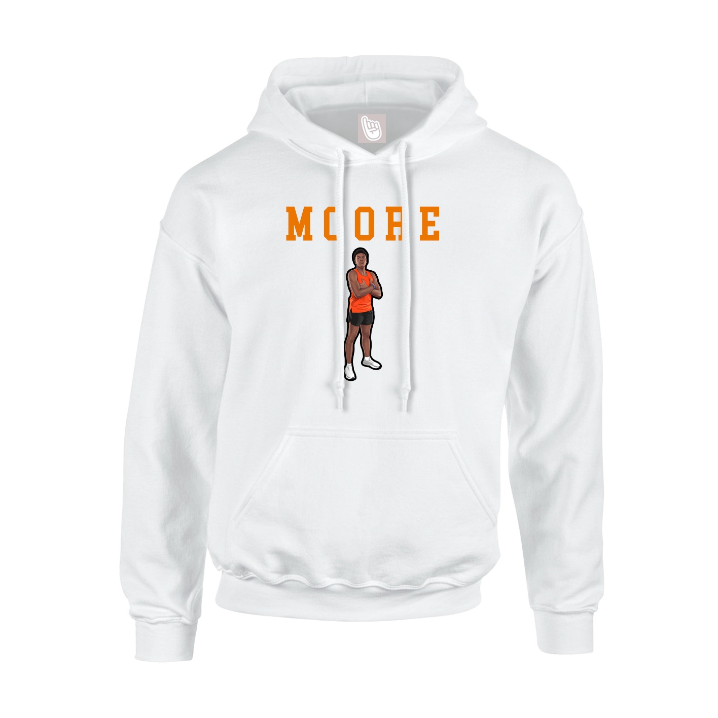 Hoodie — Shirsey in White