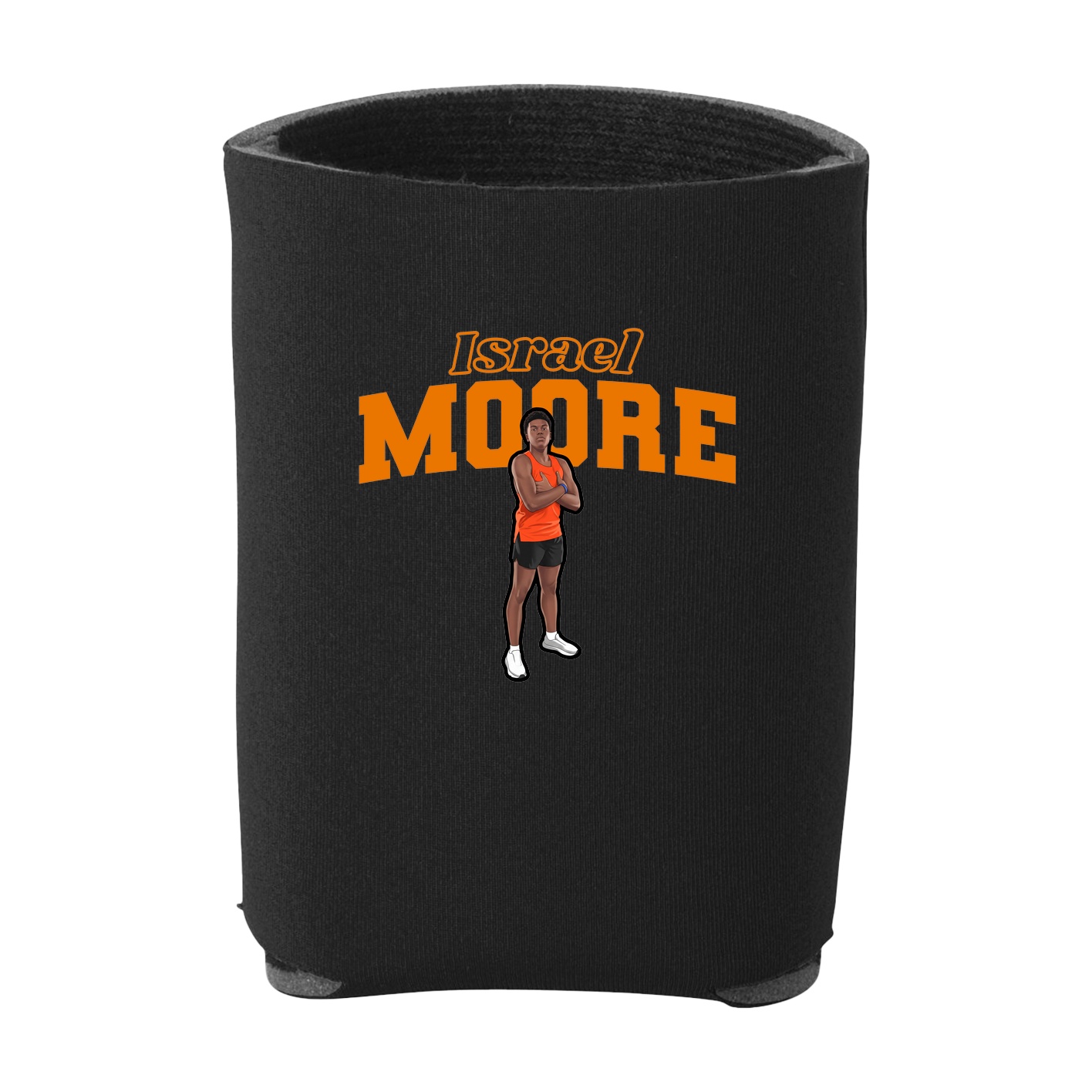 Can Holder — Name Arch in Black