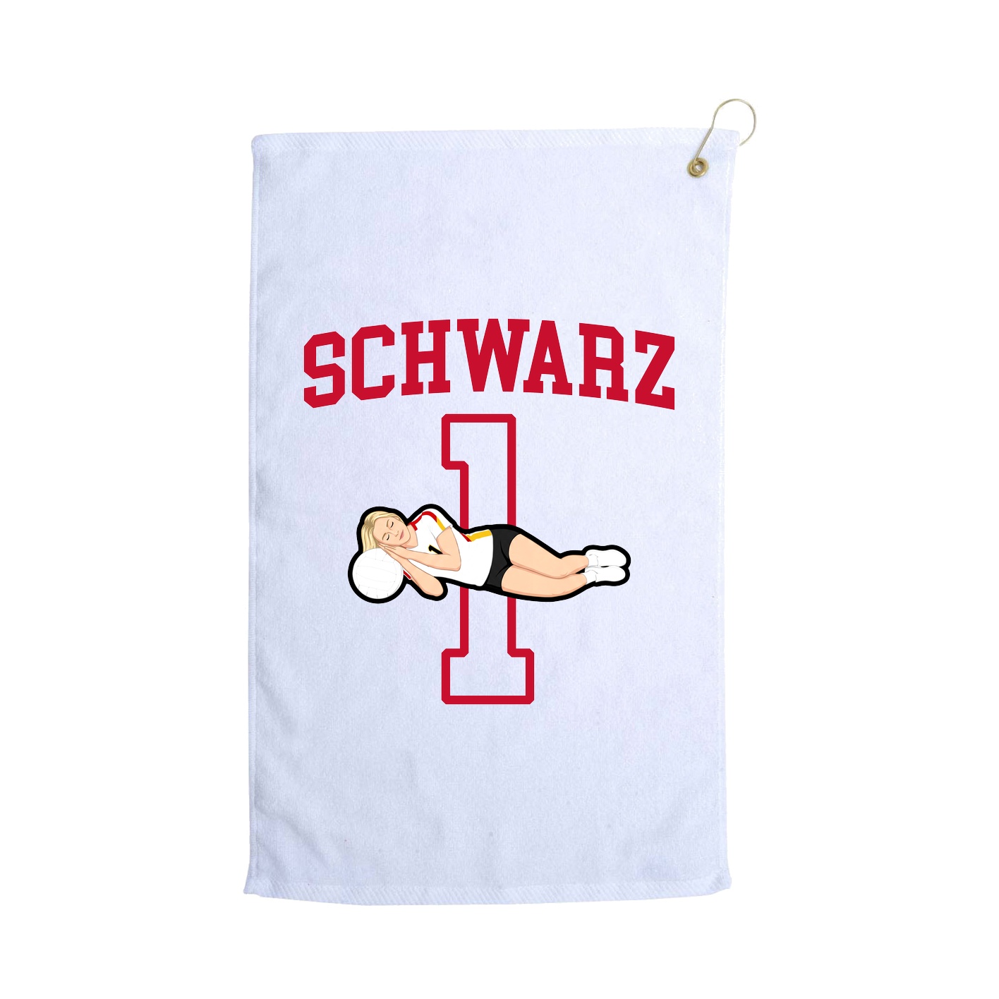 Golf Towel — Shirsey in White