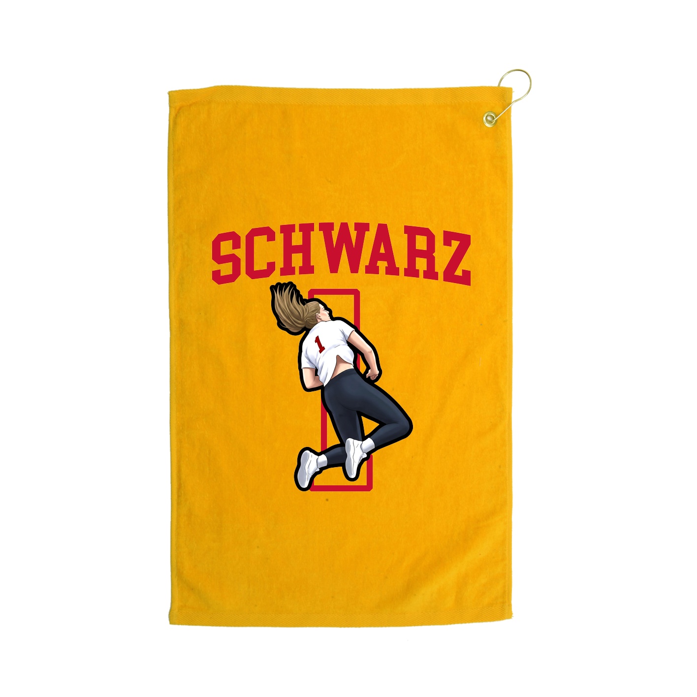 Golf Towel — Shirsey in Gold
