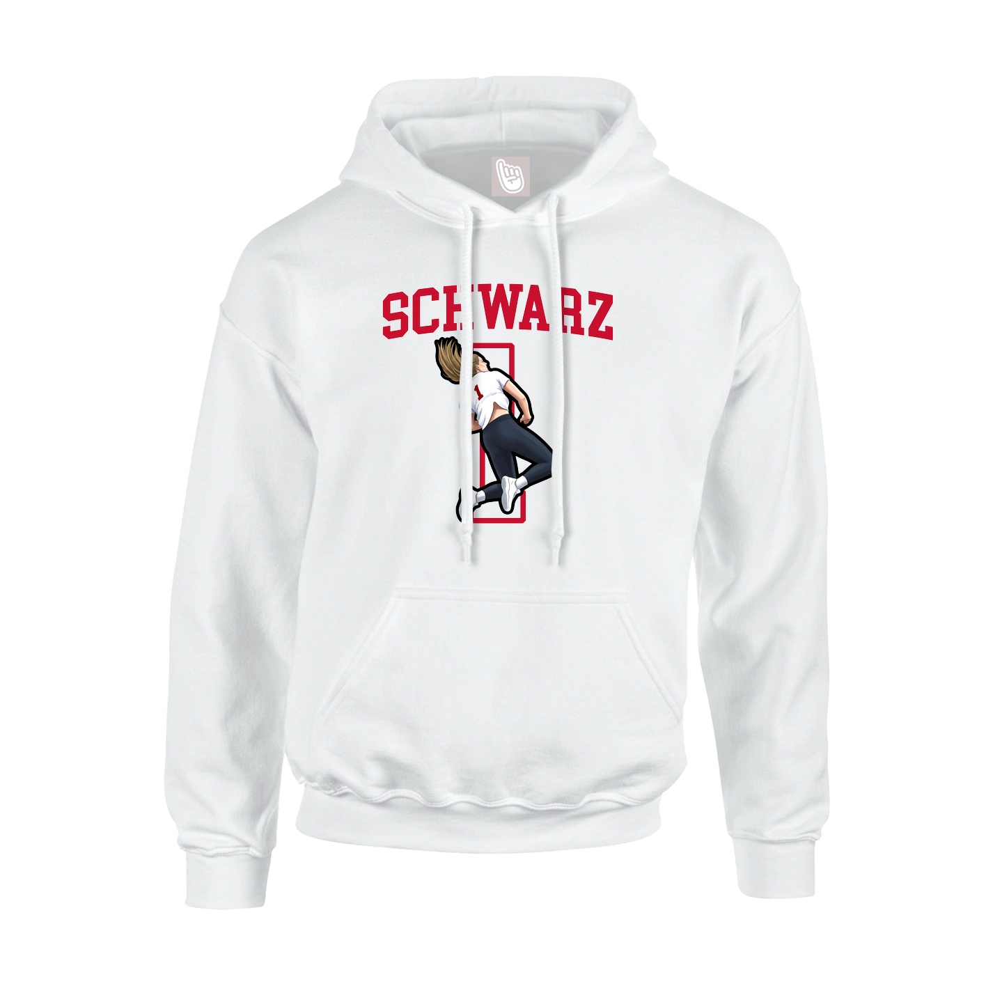 Youth Hoodie — Shirsey in White
