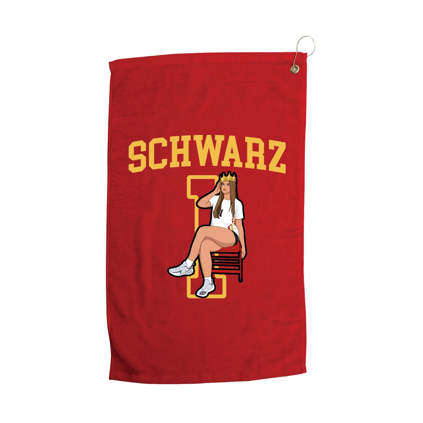 Golf Towel — Shirsey in Red