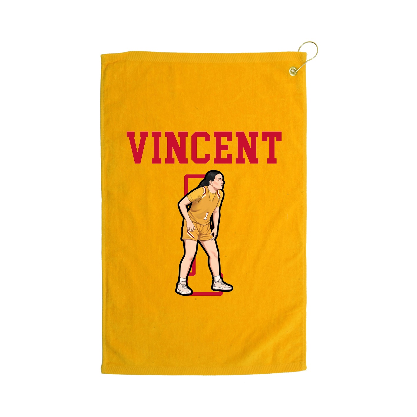 Golf Towel — Shirsey in Gold