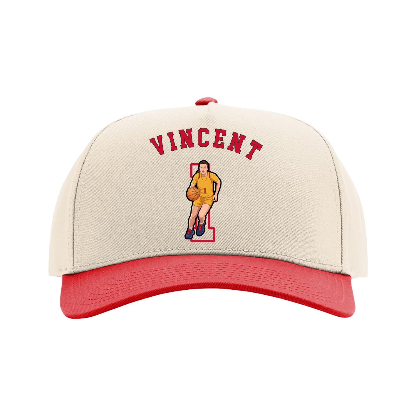 Full Fabric Five-Panel Champ Cap