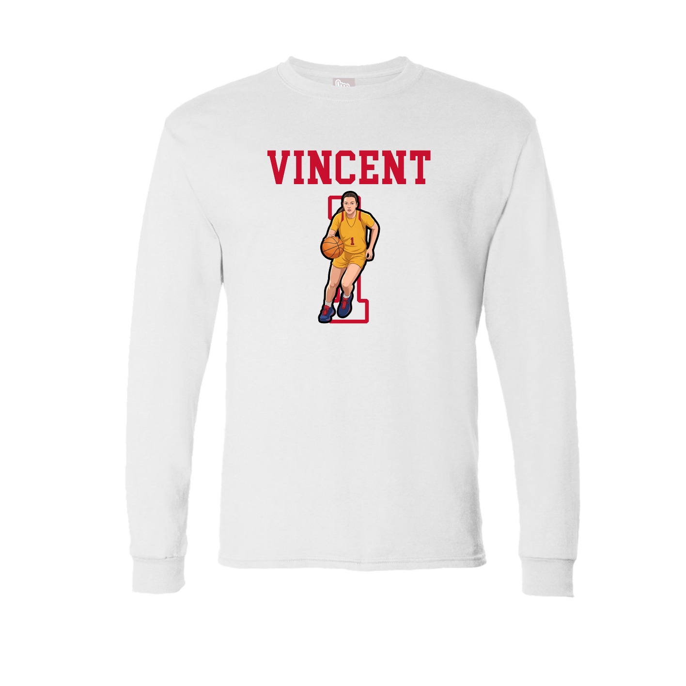 Long Sleeve Tee — Shirsey in White