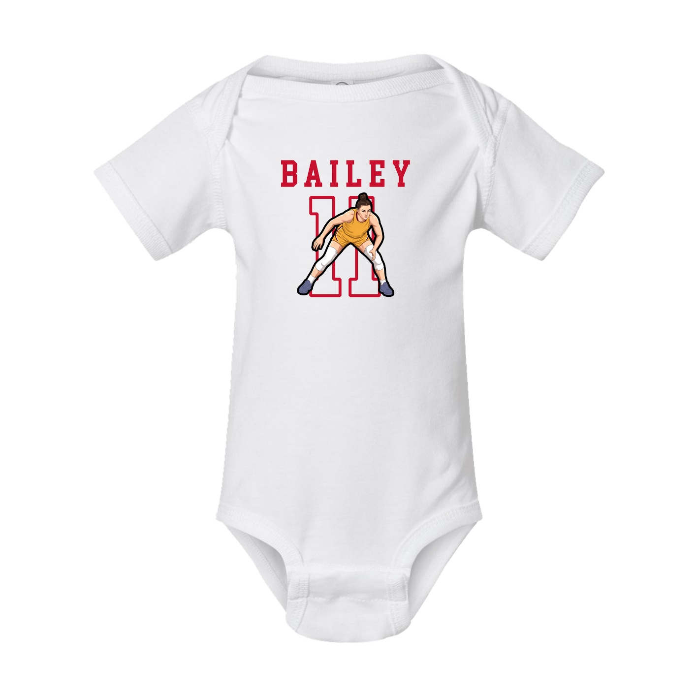 Baby Onesie — Shirsey in White