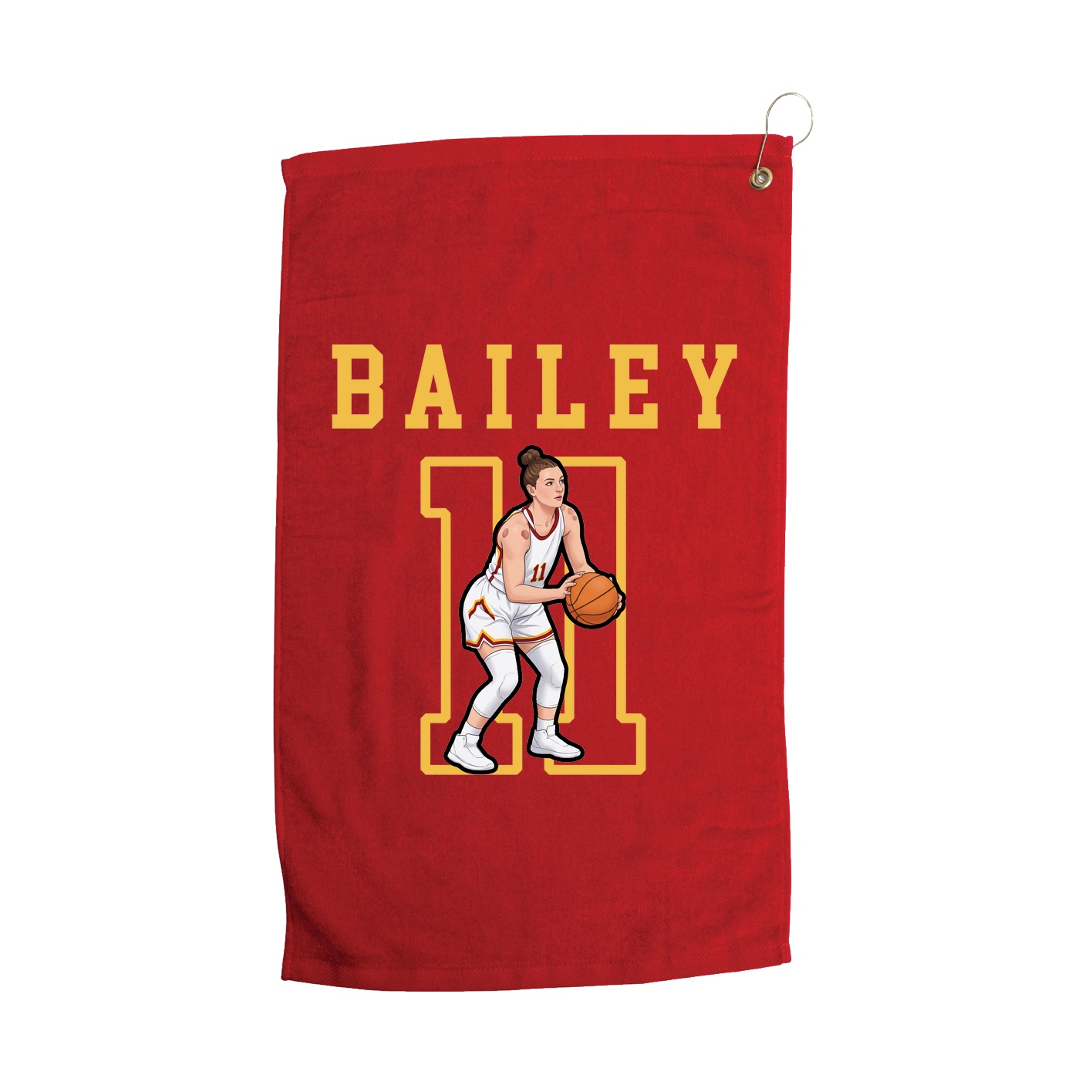 Golf Towel — Shirsey in Red