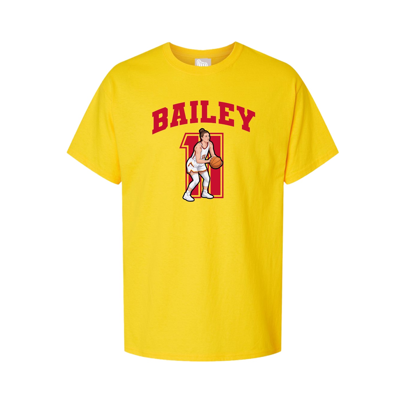 Tee — Number in Gold