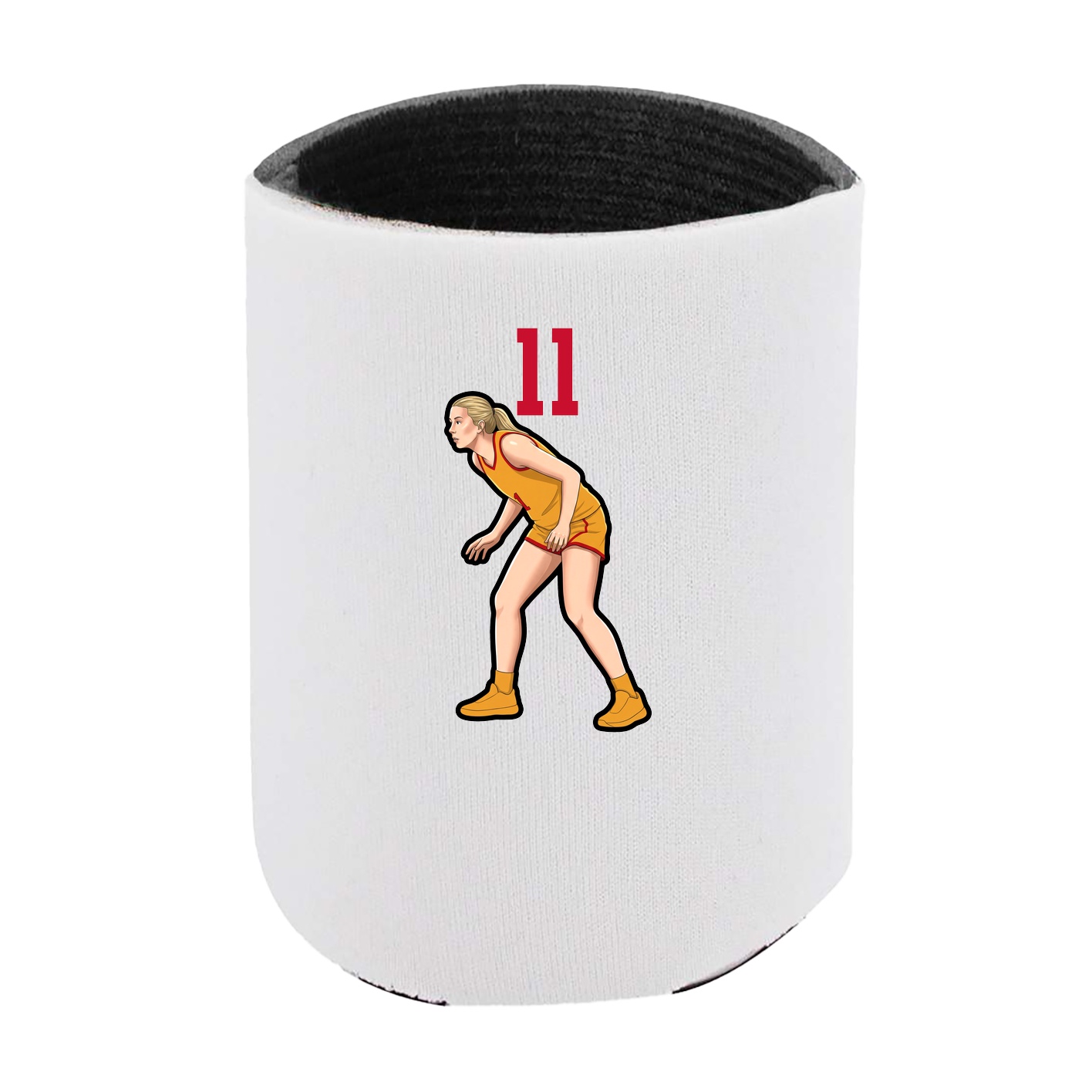 Can Holder — Number Top in White