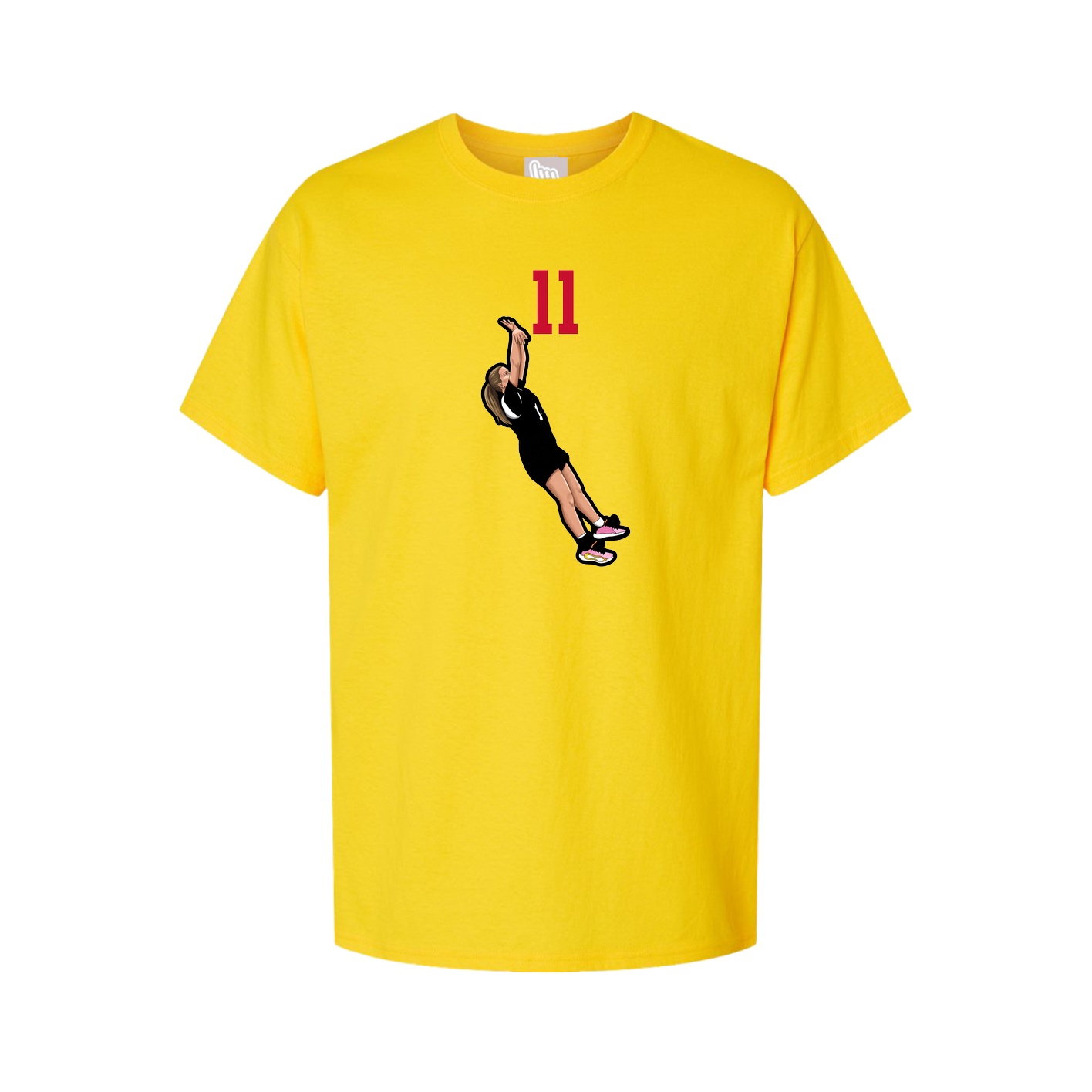 Tee — Number Top in Gold