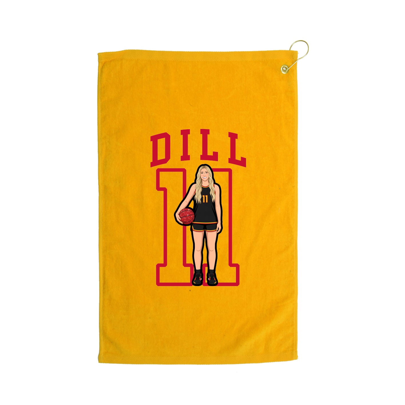 Golf Towel — Shirsey in Gold