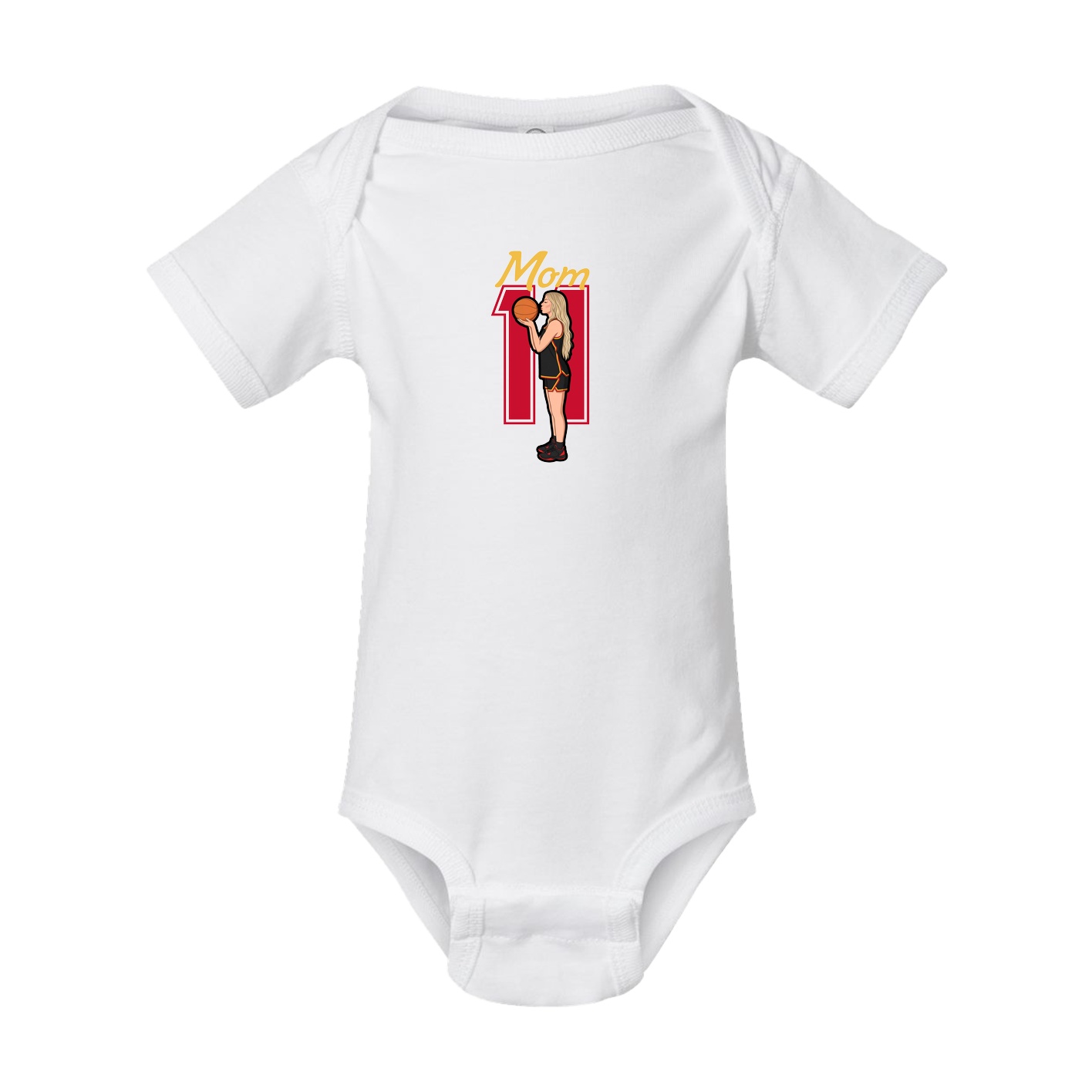Baby Onesie — Mothers Day Shirsey in White