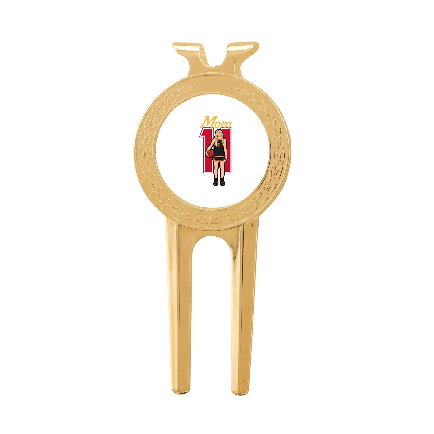Divot Tool with Ball Marker — Mothers Day Shirsey in Classic