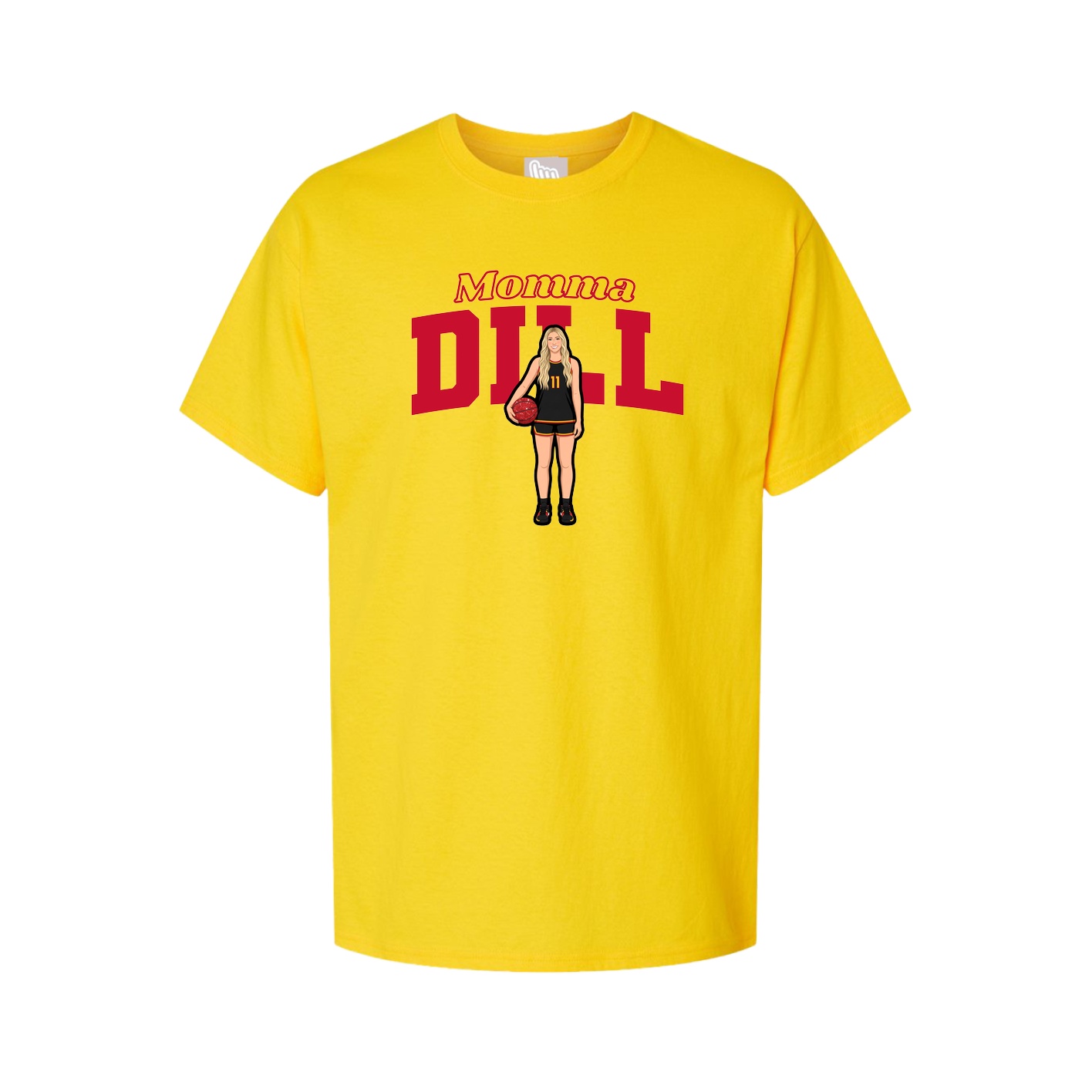 Youth Tee — Mothers Day Block in Gold
