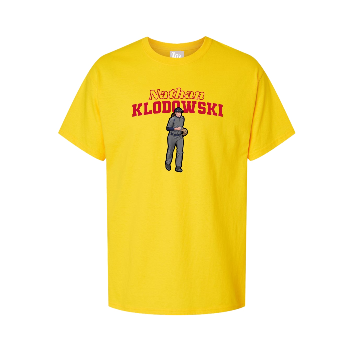 Tee — Name Arch in Gold