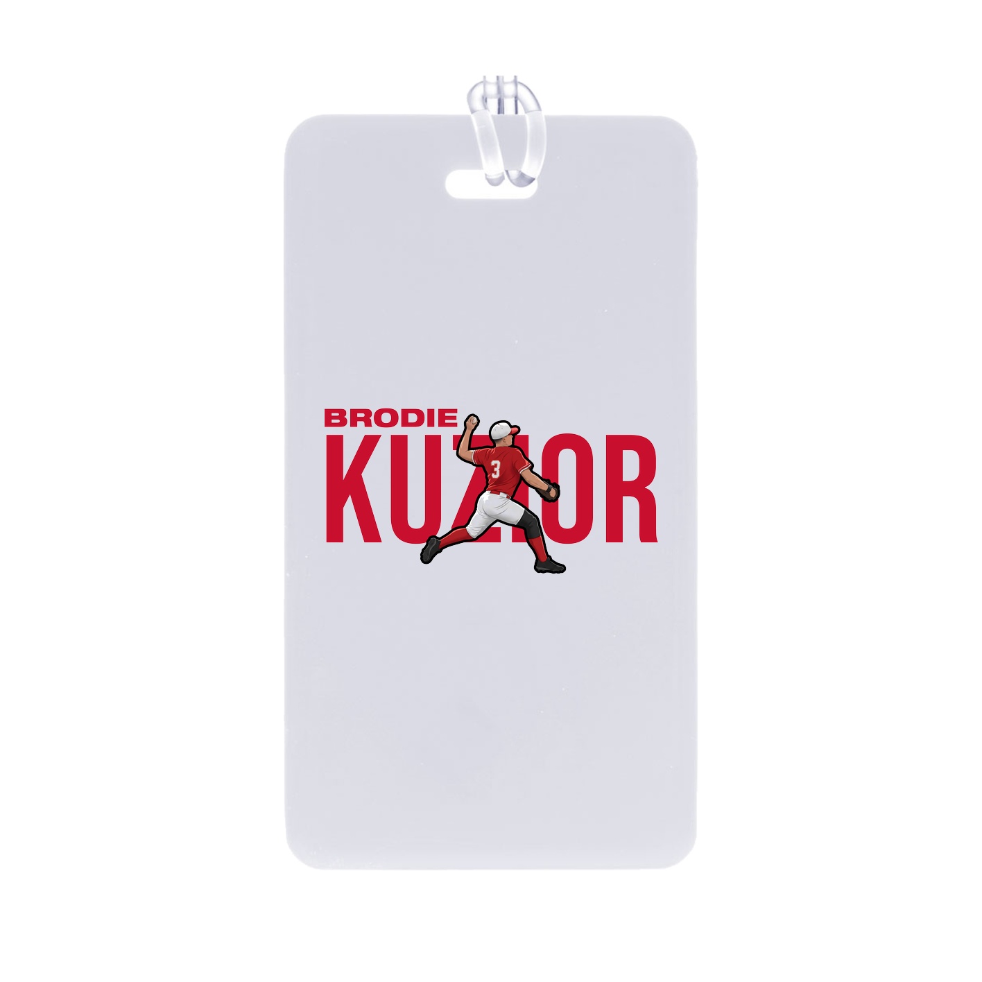 Bag Tag — Player Name in Classic