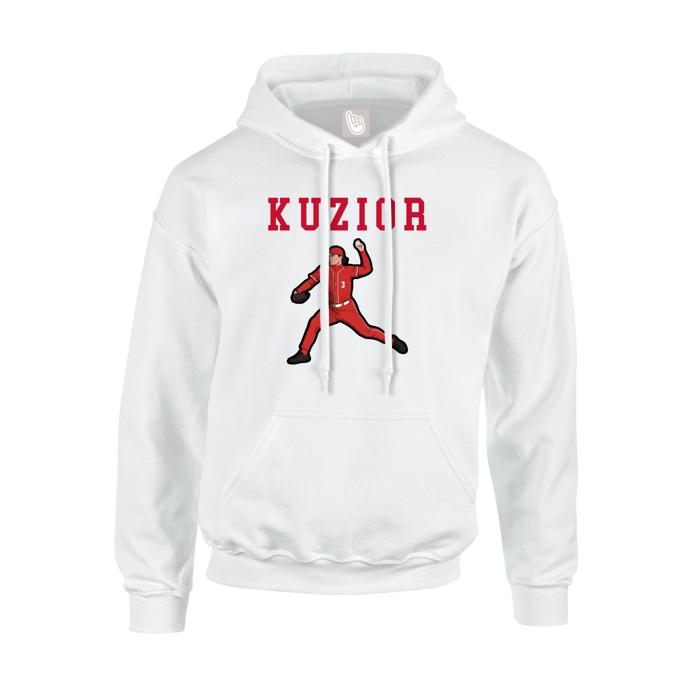 Youth Hoodie — Shirsey in White