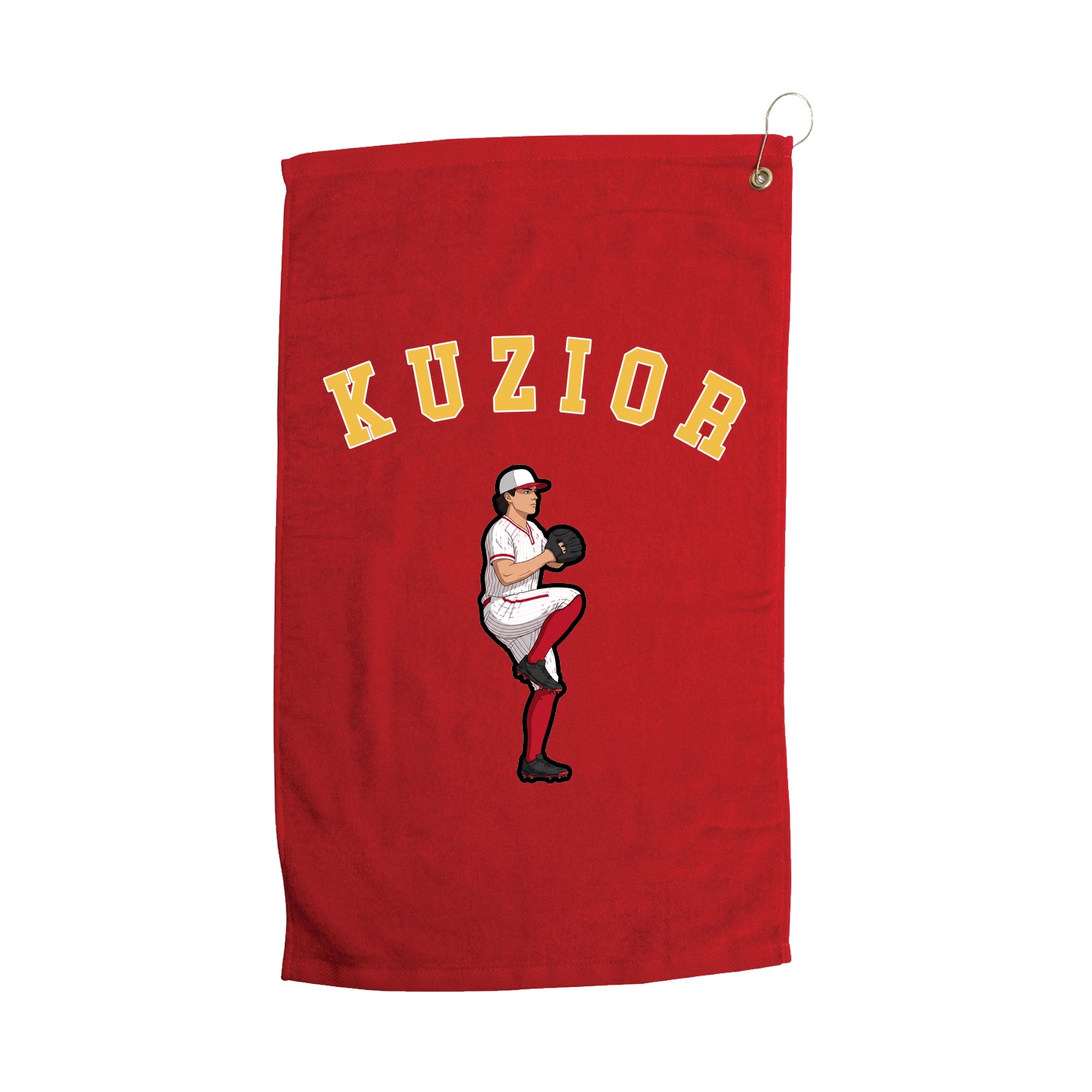 Golf Towel — Shirsey Arch in Red