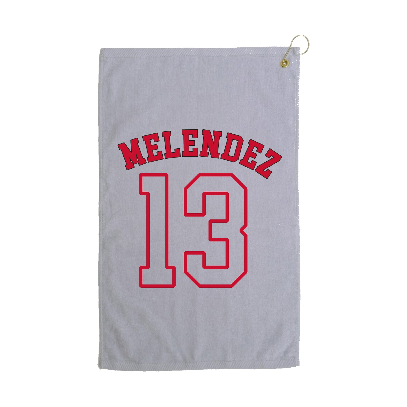 Golf Towel — Shirsey Arch in Grey