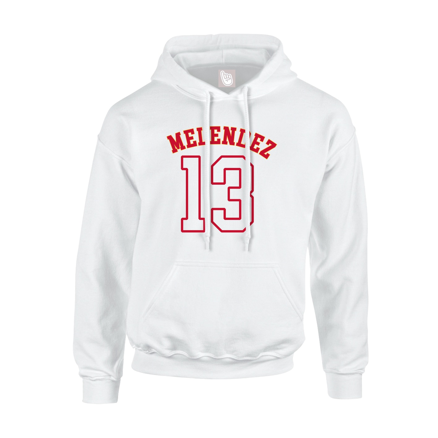 Youth Hoodie — Shirsey Arch in White