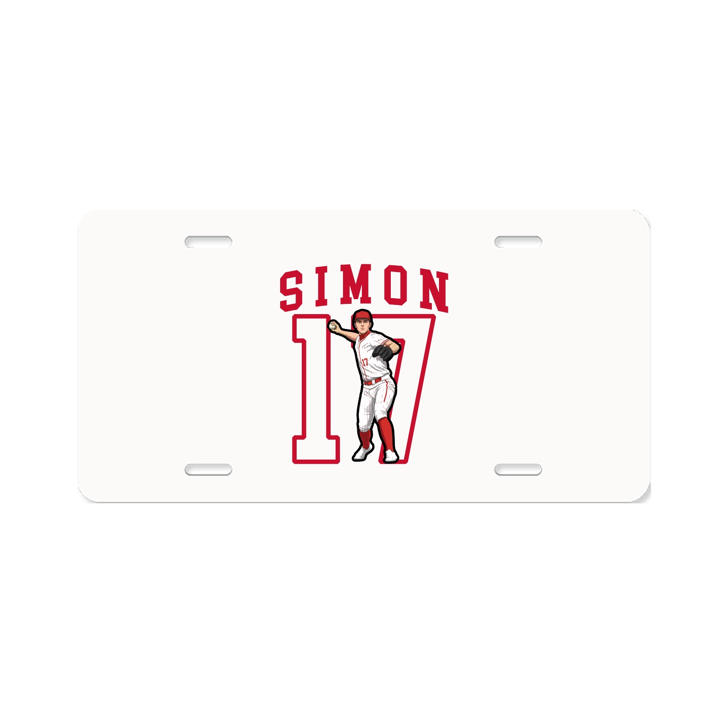 Aluminum License Plate