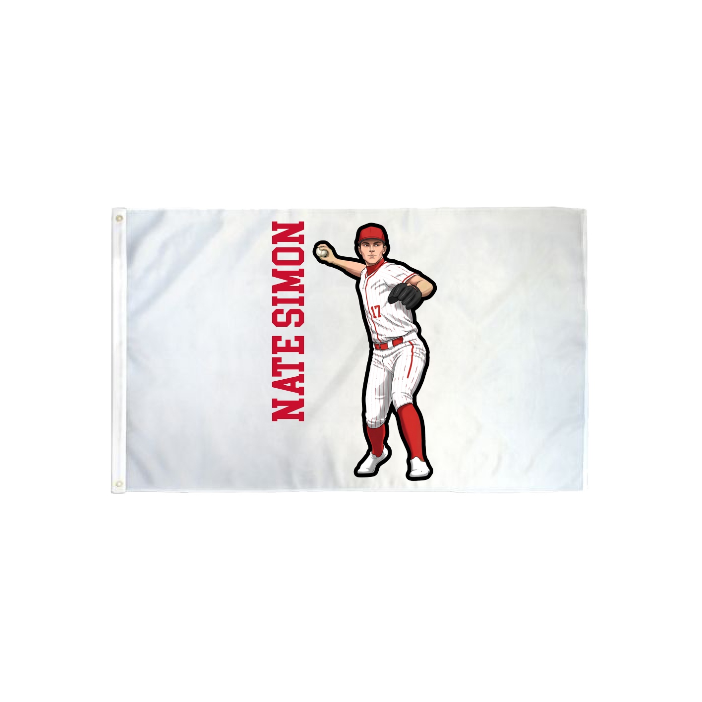 3x5 Flag — Name Vertical in Classic