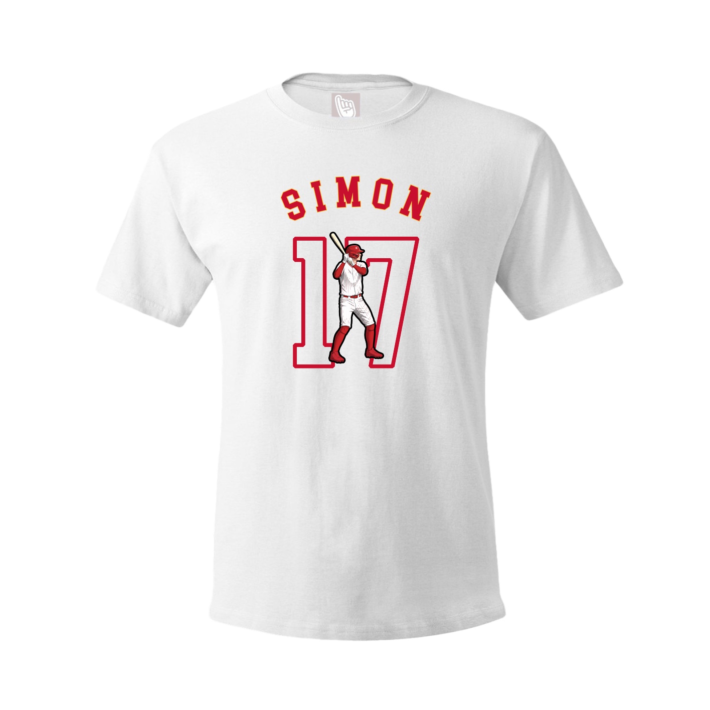 Tee — Shirsey Arch in White