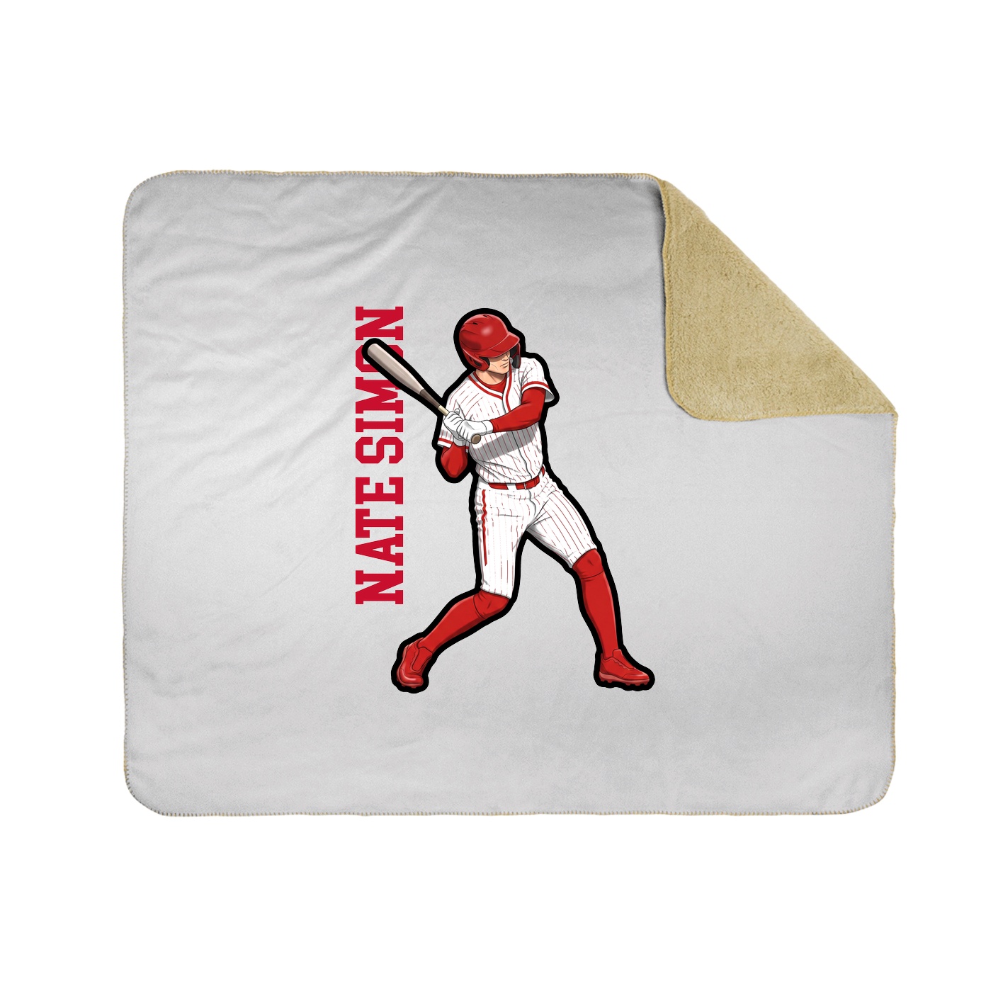50x60 Sherpa Lined Throw Blanket