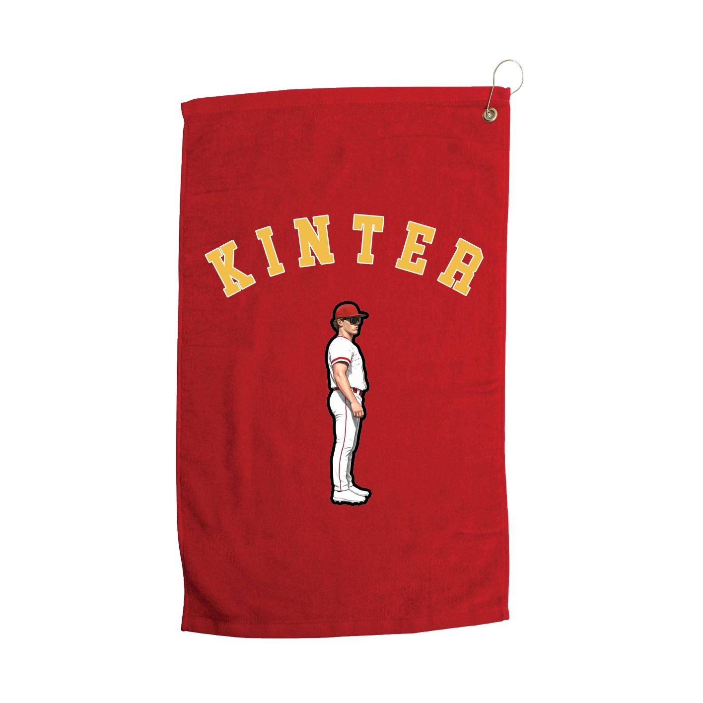 Golf Towel — Shirsey Arch in Red