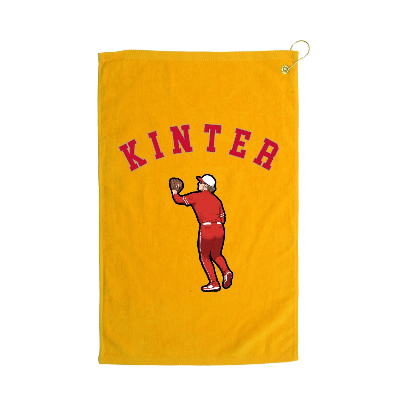 Golf Towel — Shirsey Arch in Gold