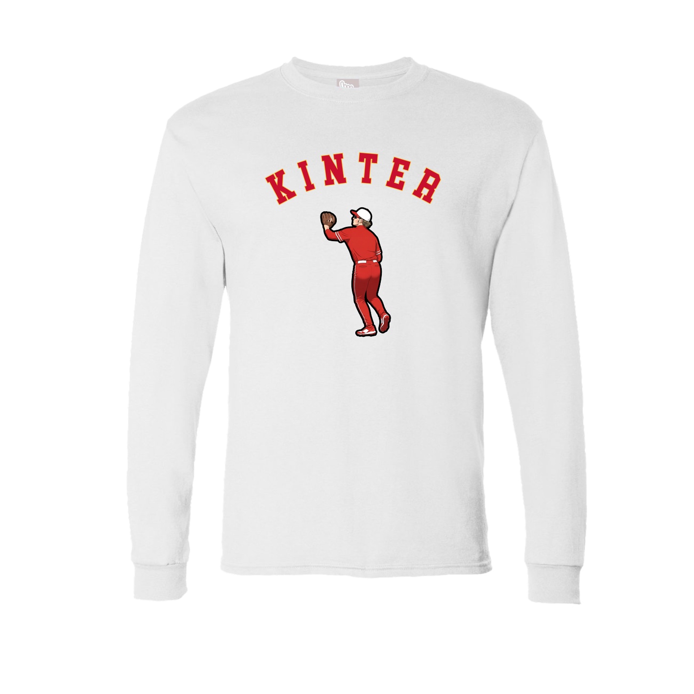 Long Sleeve Tee — Shirsey Arch in White