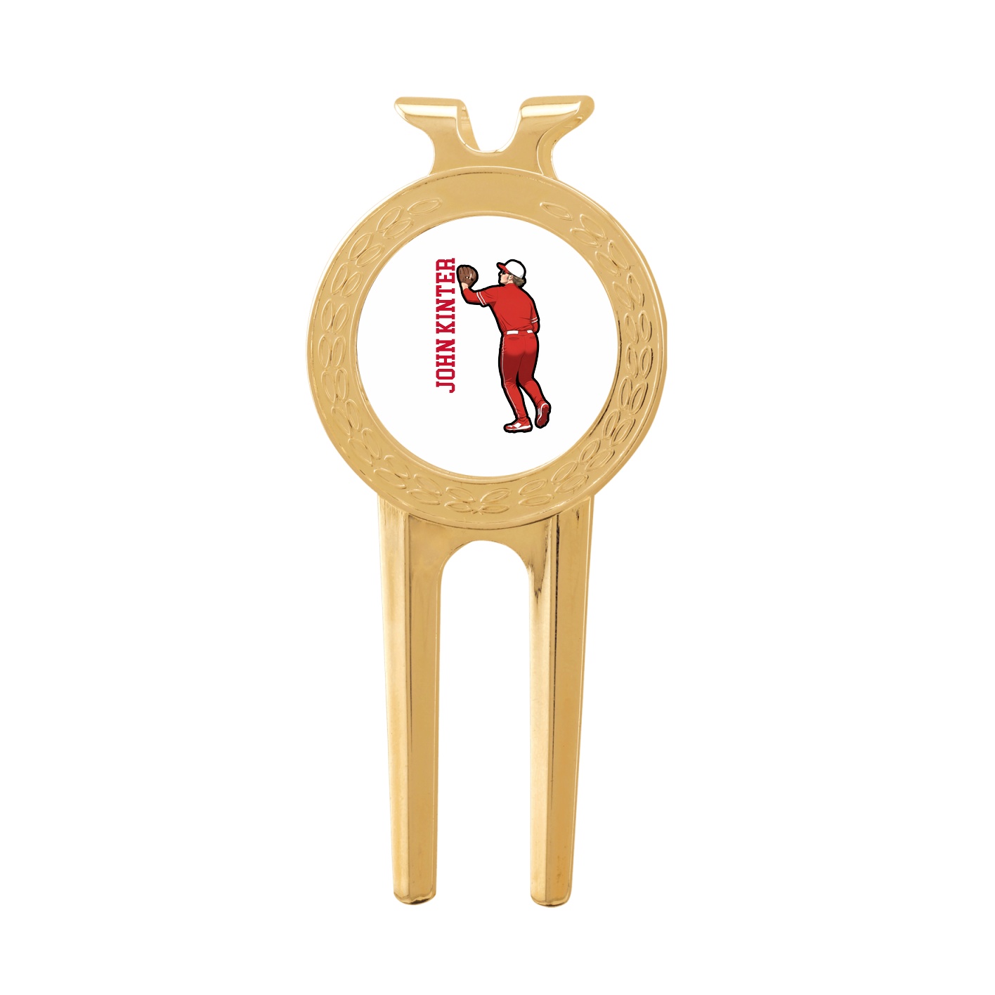 Divot Tool with Ball Marker — Name Vertical in Classic