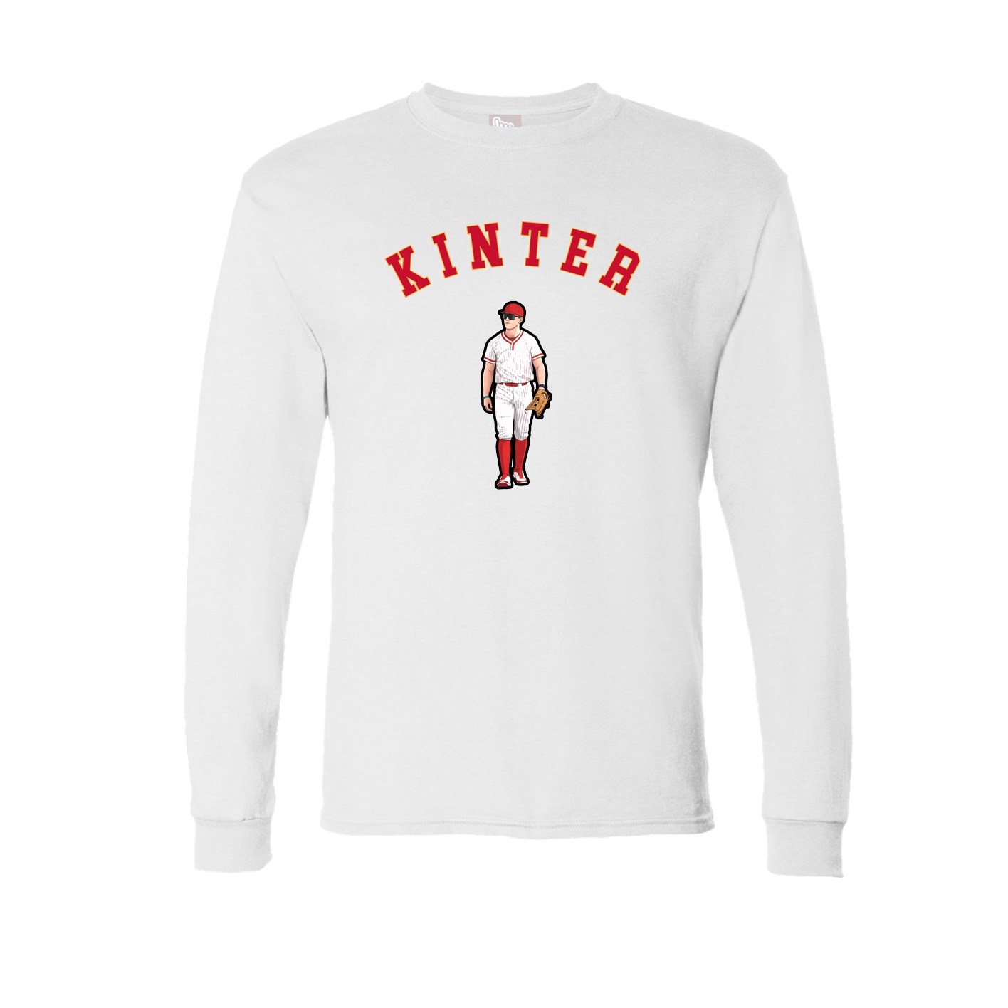 Long Sleeve Tee — Shirsey Arch in White