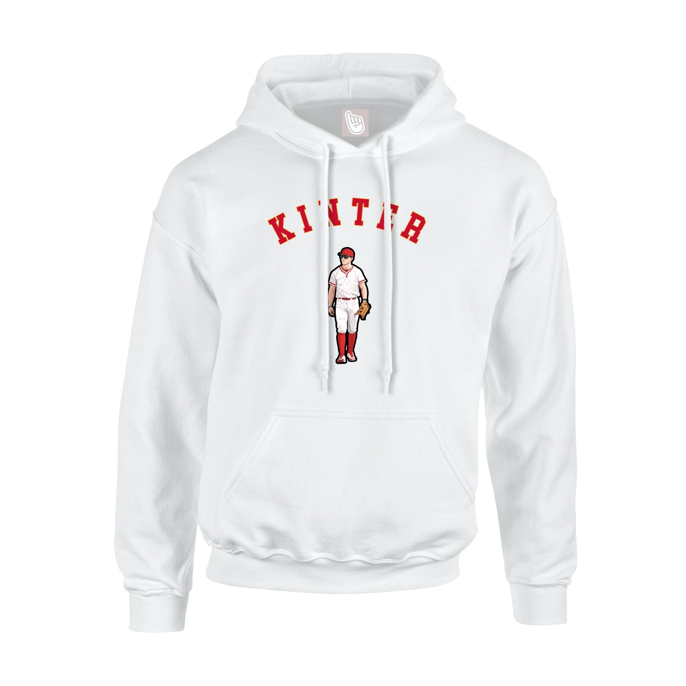 Hoodie — Shirsey Arch in White