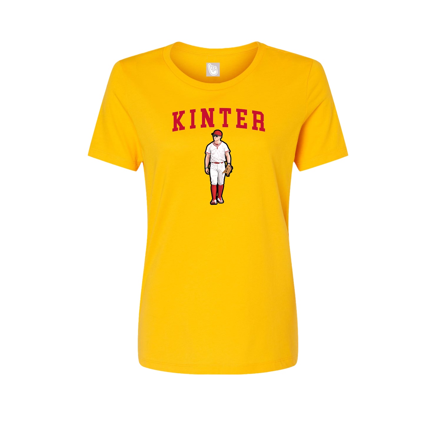 Womens Tee — Shirsey in Gold