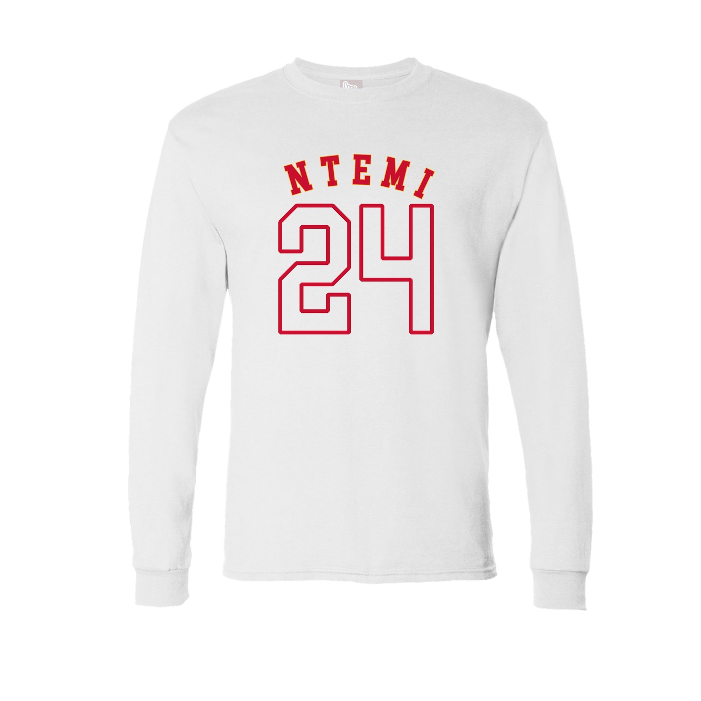 Long Sleeve Tee — Shirsey Arch in White