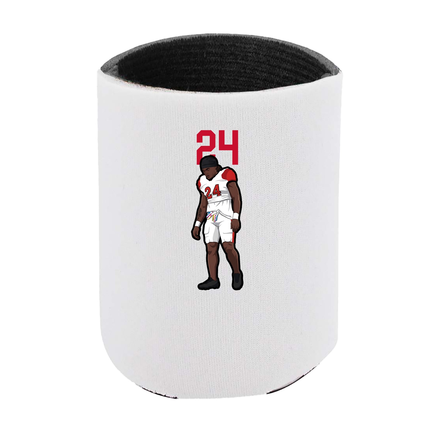 Can Holder — Number Top in White
