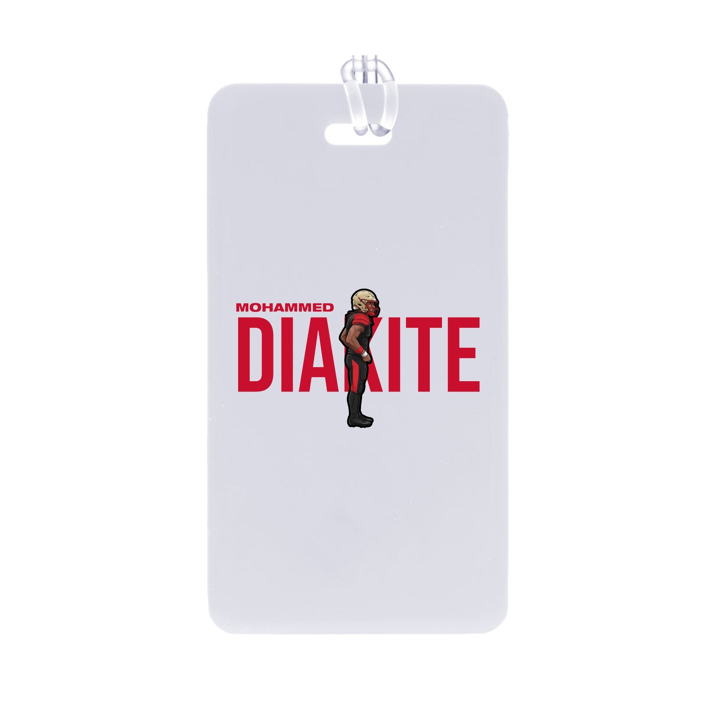 Bag Tag — Player Name in Classic