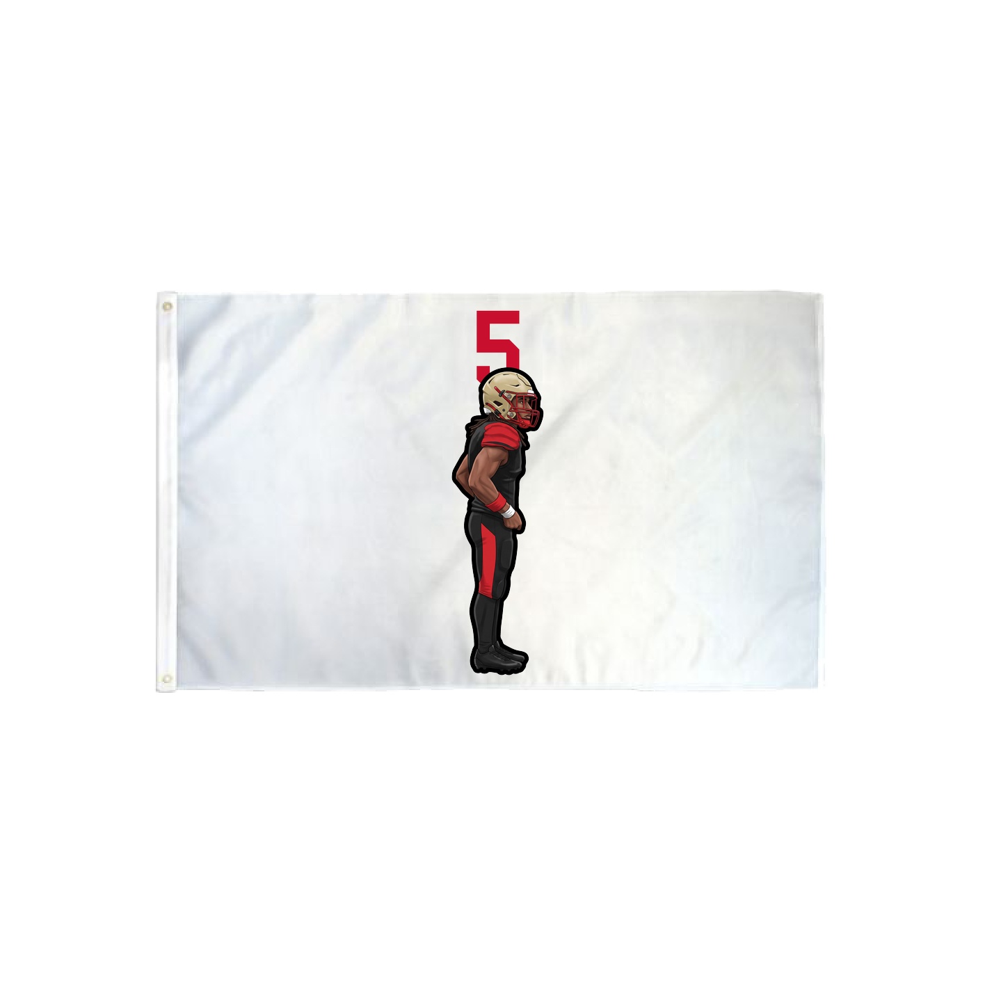 3x5 Flag — Number Top in Classic