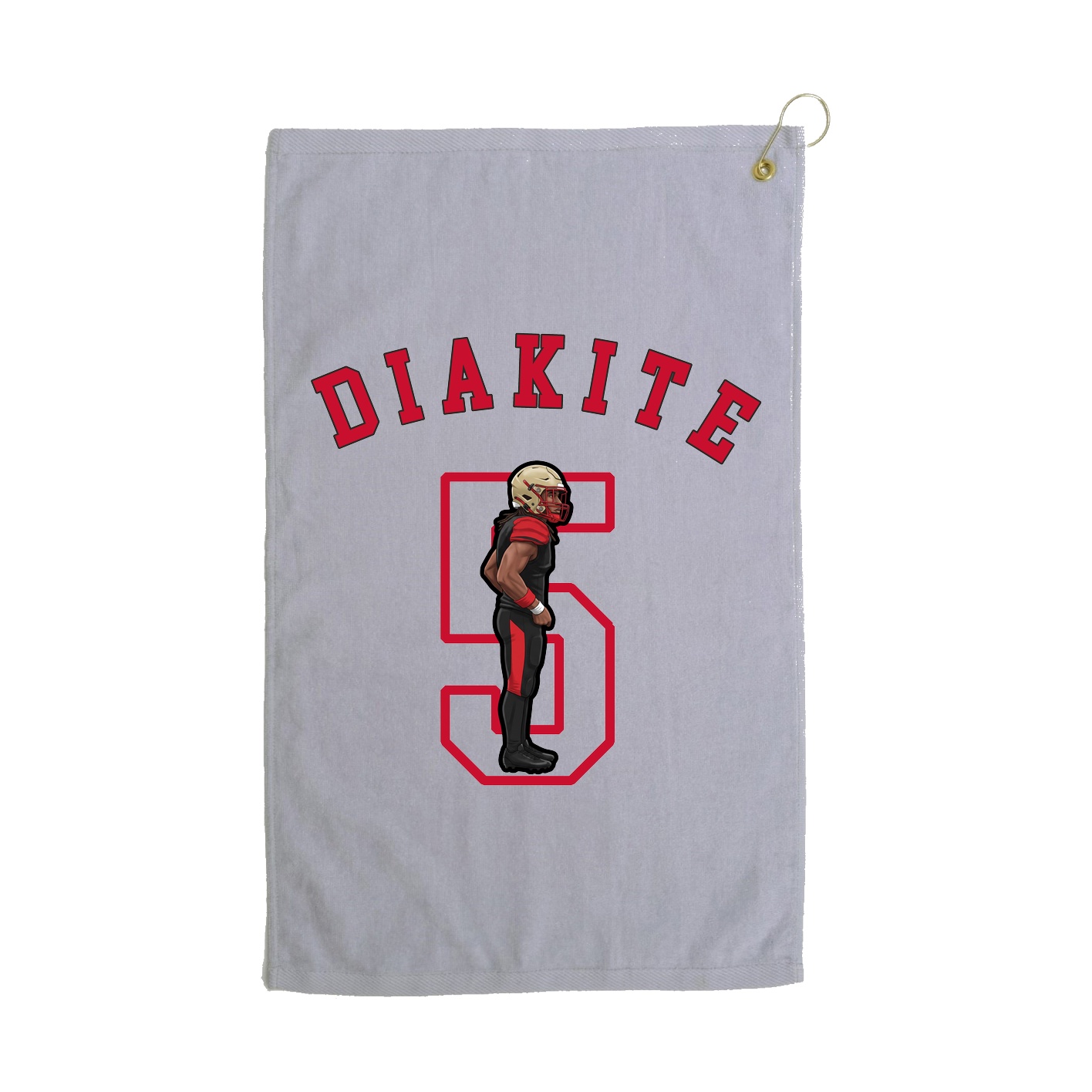 Golf Towel — Shirsey Arch in Grey