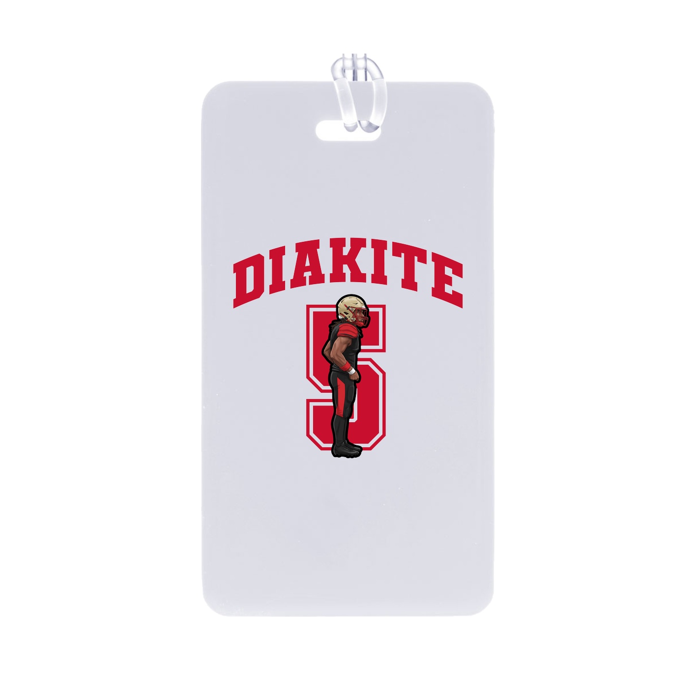 Bag Tag — Number in Classic