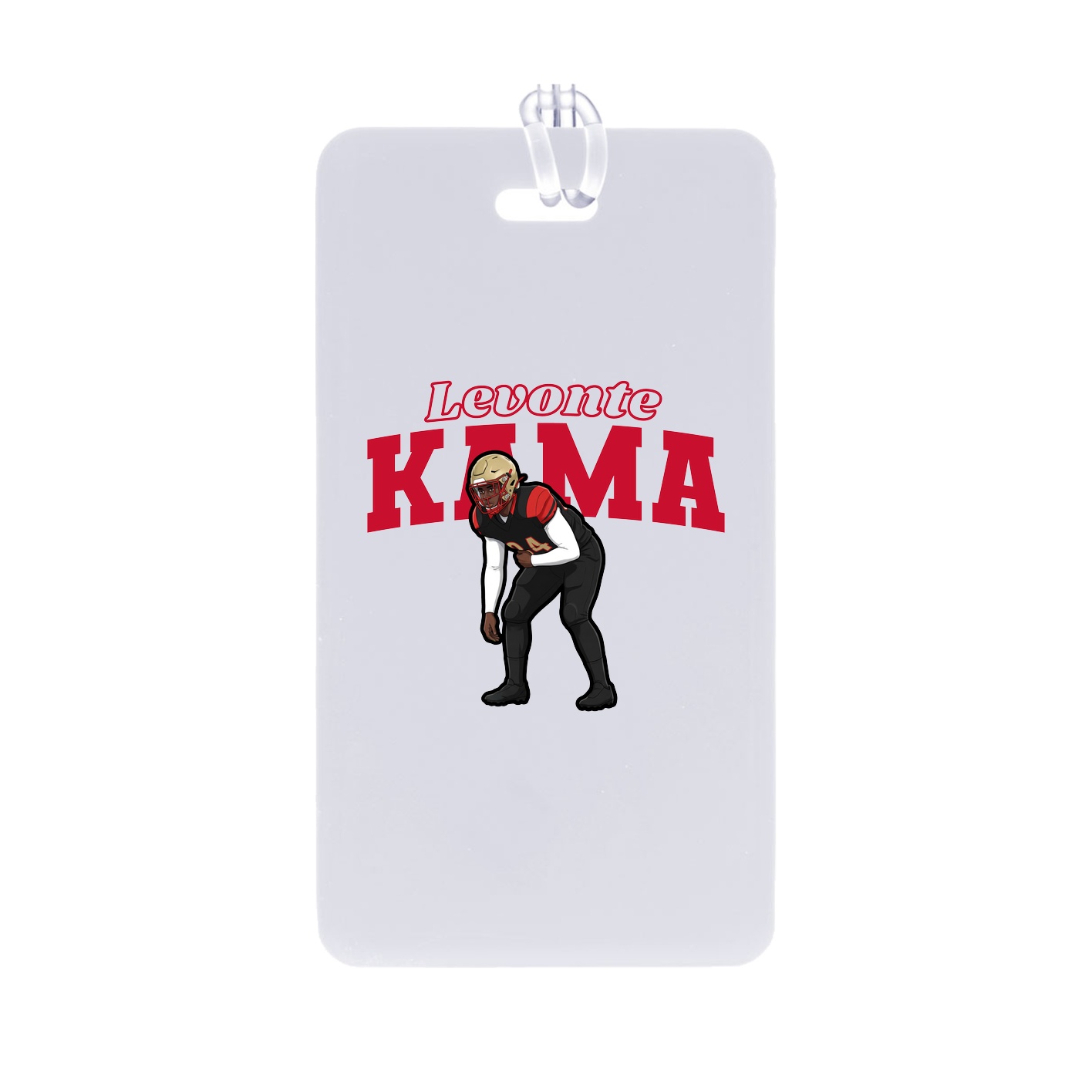 Bag Tag — Name Arch in Classic