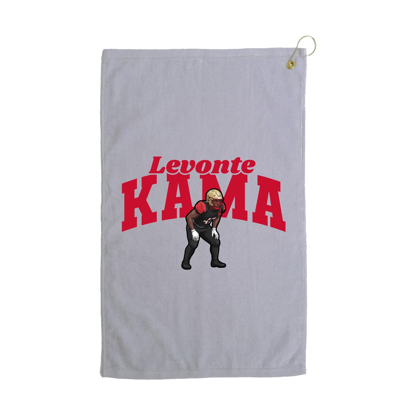 Golf Towel — Signature Arch in Grey